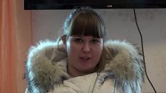 Redare Bbw ea-bops pisica ei cu un vibrator înnegrit