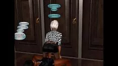 Horned old cheat milf age 62 horseback riding and cumming