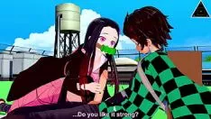 تشغيل Koikatsu fasting passjob tanjiro nezuko monster killer ، احصل على وضع zanzibar copal غير المغسول ... thitheral3dstories