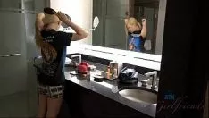 Un adolescent fără experiență este futut în hotelul din Las Vegas (lily rader)