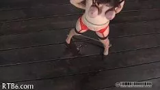 Faworyt hottie nagrywa swoją klatkę