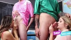 Redare Frații vitregi virgine schimbă surori vitrege - Harley Haze, Jill Taylor