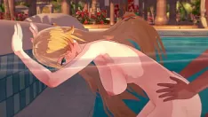 Reproduzir Sexo com uma gostosa camilla em uma piscina