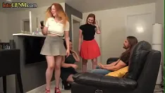تشغيل Cfnm mouthjizzed فاتنة تمتص الرجل الديك في المجموعة bj العمل