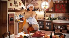 Afspelen Ondeugende Assepoester's lingerie striptease voor stiefmoeder en stiefzussen