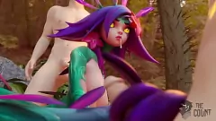 Redare Compilare fierbinte de animație 3D: acțiune Wild League of Legends