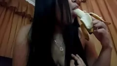 Abspielen Heiße Latina Teen Deepthroats Big Banane
