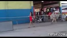 Play Plunked up harlot is set for fuck